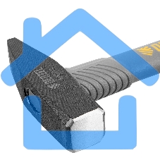 Молоток слесарный Denzel 600 г, кованый, фибергласовая рукоятка c TPR покрытием