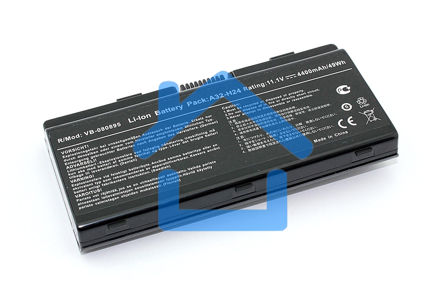 Аккумуляторная батарея для ноутбука Hasee Elegance A300 A400 11.1V 4400mAh OEM