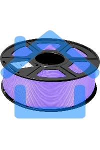 Пластик для принтера 3D Cactus CS-3D-PLA-1KG-PURPLE PLA d1.75мм 1кг L326м 1цв.
