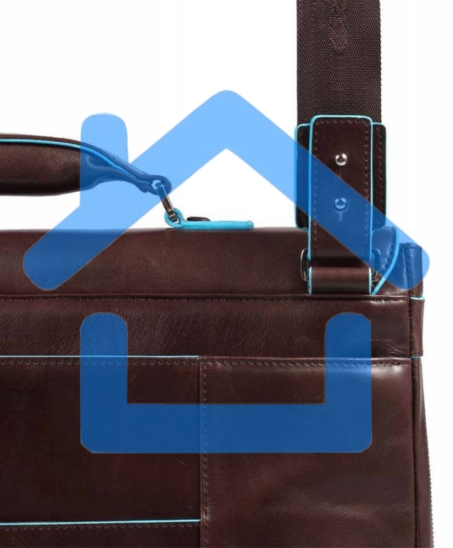 Портфель Piquadro Blue Square CA3111B2/MO, коричневый, натур.кожа/нейлон