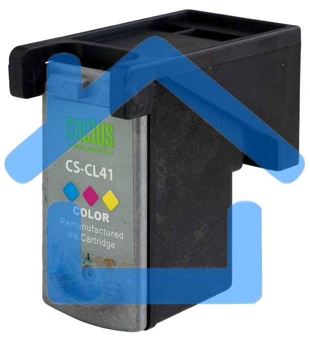 Картридж струйный Cactus CS-CL41 многоцветный (18 мл.) для Canon Pixma MP150/MP160/MP170/MP180/MP210/MP220/MP450/MP460/MP470/iP1200/iP1300/iP1600/iP1700/iP1800/iP190