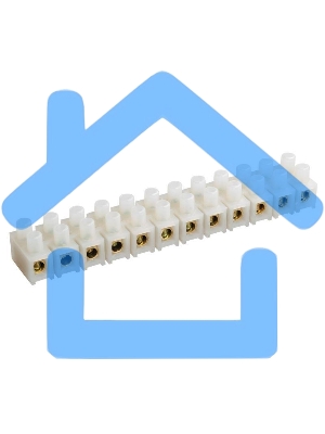 Зажим винтовой Iek UZV1-030-10 ЗВИ-30 6-16мм2 12пар ИЭК