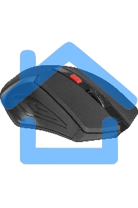 Мышь беспроводная Defender Accura MM-275 красный, 1600 dpi, радиоканал, USB, кнопки - 6