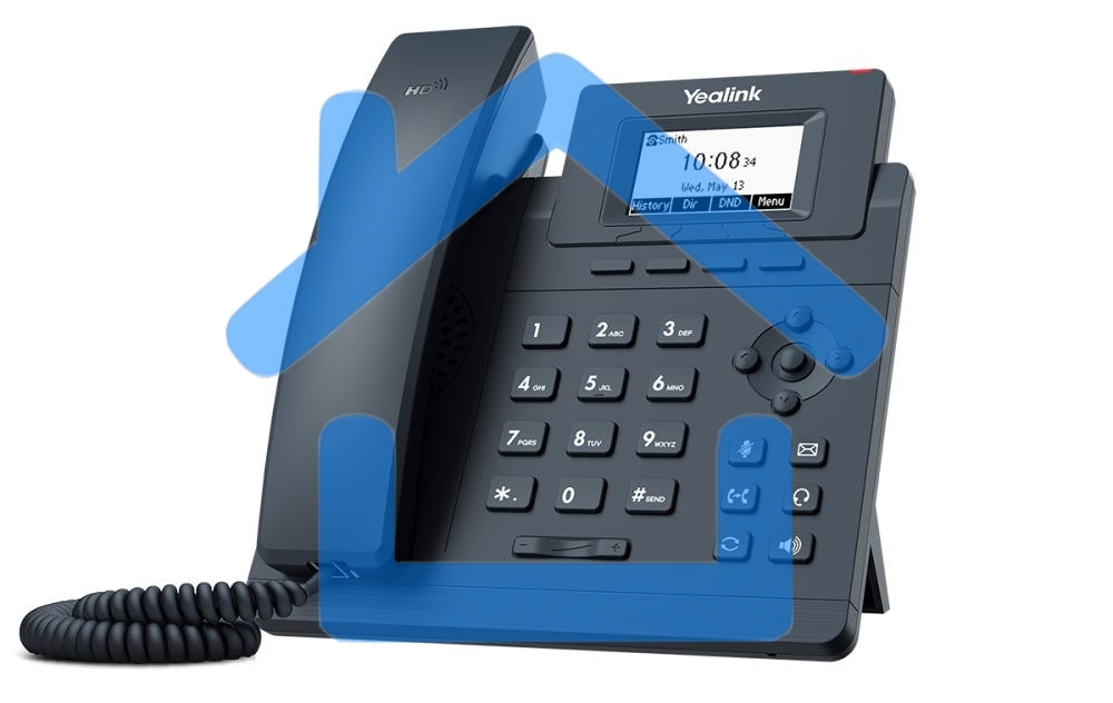 Телефон SIP Yealink SIP-T30P с блоком питания