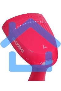 Отпариватель ручной Hyundai H-HS02123 1650Вт белый/вишневый