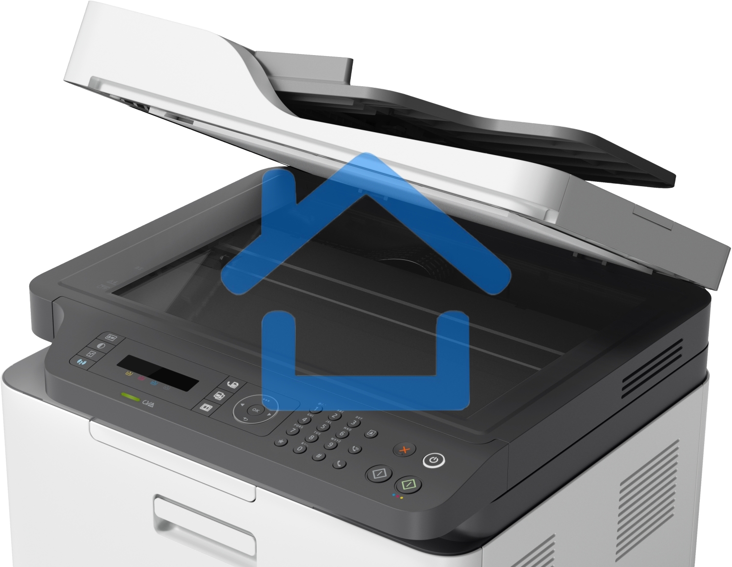МФУ лазерное HP Color LaserJet 179fnw (4ZB97A), А4, цветной, печ. до 18 стр/мин. (ч/б) до 4 стр/мин. (цвет), скан. до 15 стр/мин. (ч/б) 6 стр/мин. (цвет), 600x600dpi, USB, RJ-45, Wi-Fi, Air Print, Mopria