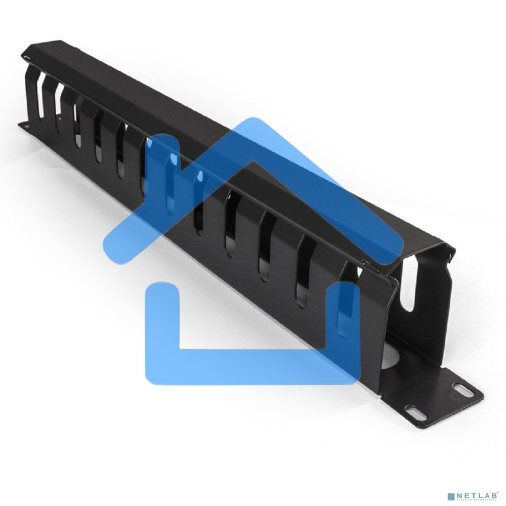 Кабельный органайзер ExeGate CM19-1U-12M-CV (горизонтальный 19