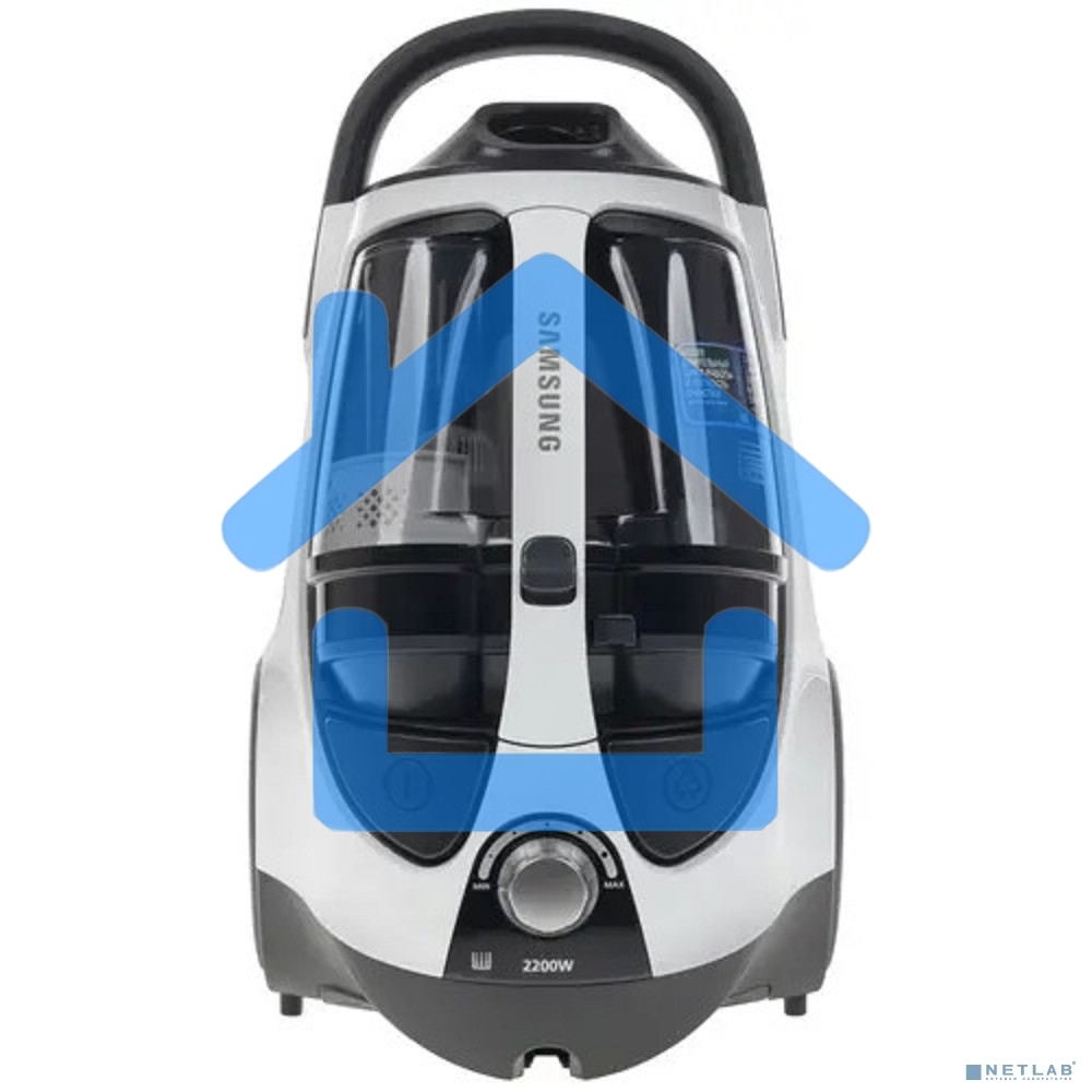 Пылесос Samsung VCC8835V37 белый/черный, 430/2200 Вт, уборка сухая, пылесборник контейнер 2 л