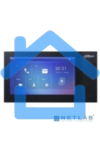Видеодомофон Dahua DH-VTH2421FB-P черный