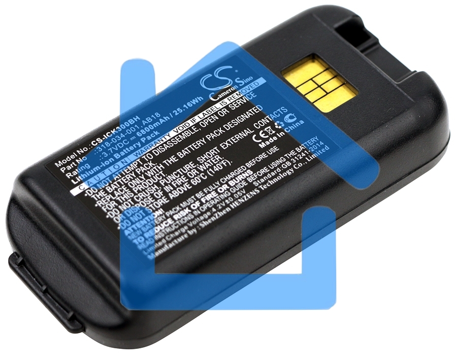 Аккумулятор CS-ICK300BH для Intermec CK3 3.7V 6800mAh