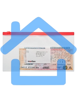 Папка на молнии ZIP Бюрократ -BPM6AWT, пластик, 0.15мм, карман для визиток, цвет молнии белый, Travel формат