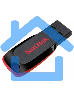Флешка USB 128 Gb SanDisk CZ50 Cruzer Blade, USB 2.0