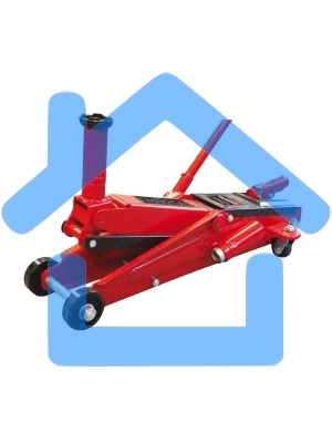 Домкрат Matrix подкатный 3т h подъема 150–530мм