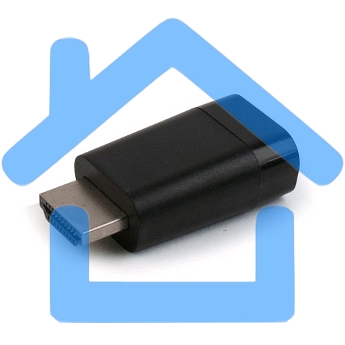 Переходник HDMI-VGA Cablexpert A-HDMI-VGA-02, 19M/15F, Jack3.5 аудиовыход