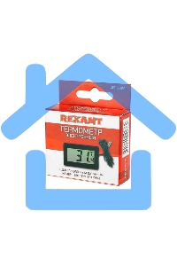 Термометр электронный с дистанционным датчиком измерения температуры Метеостанции Rexant RM-01 70-0501