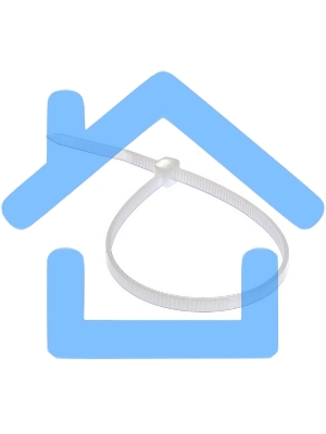 Хомут кабельный Rexant 07-0200 3.6х200 нейл. белый (уп.100 шт)