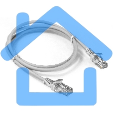 Патч-корд ExeGate EX286382RUS UTP-RJ45-RJ45-5e-1,5M-LSZH-GY, UTP, cat.5e, LSZH, 1.5м, серый