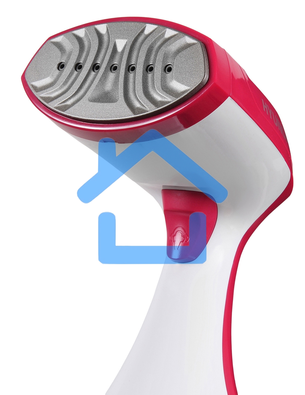 Отпариватель ручной Hyundai H-HS02123 1650Вт белый/вишневый