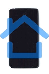 Дисплей для Yota YotaPhone 1 C9660 черный с рамкой