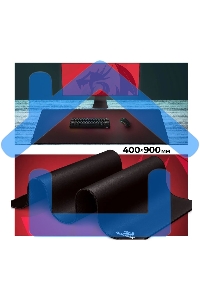 Коврик для мышки Defender FLICK XL REDRAGON