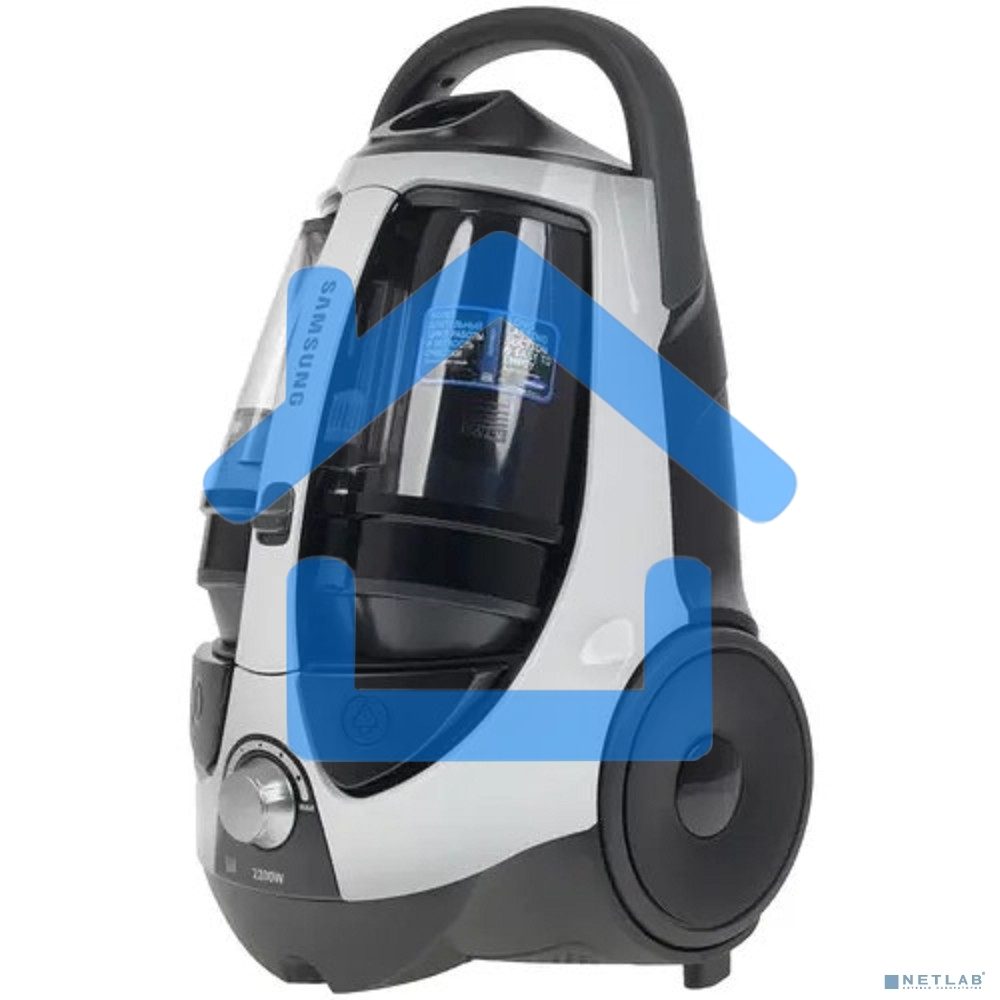 Пылесос Samsung VCC8835V37 белый/черный, 430/2200 Вт, уборка сухая, пылесборник контейнер 2 л