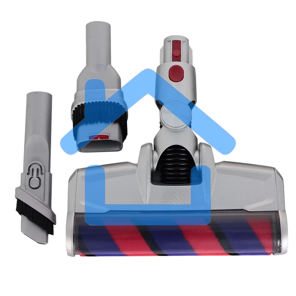 Пылесос вертикальный Sharp ECSB72RS серебристый/красный, питание от аккумулятора, 95 Вт, уборка сухая, пылесборник 1 л, работа от АКБ max 36 мин