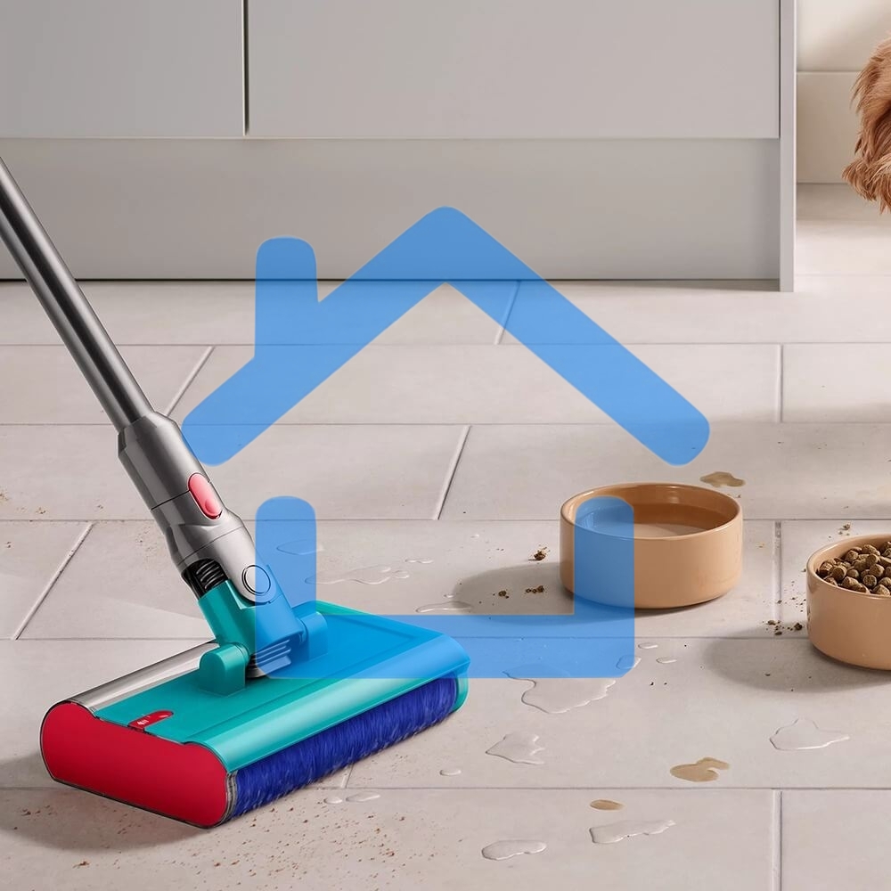 Пылесос вертикальный Dyson V15s Detect Submarine (448798-01) серый, питание от аккумулятора, 240 Вт, уборка влажная/сухая, пылесборник 0,76 л, работа от АКБ max 60 мин.