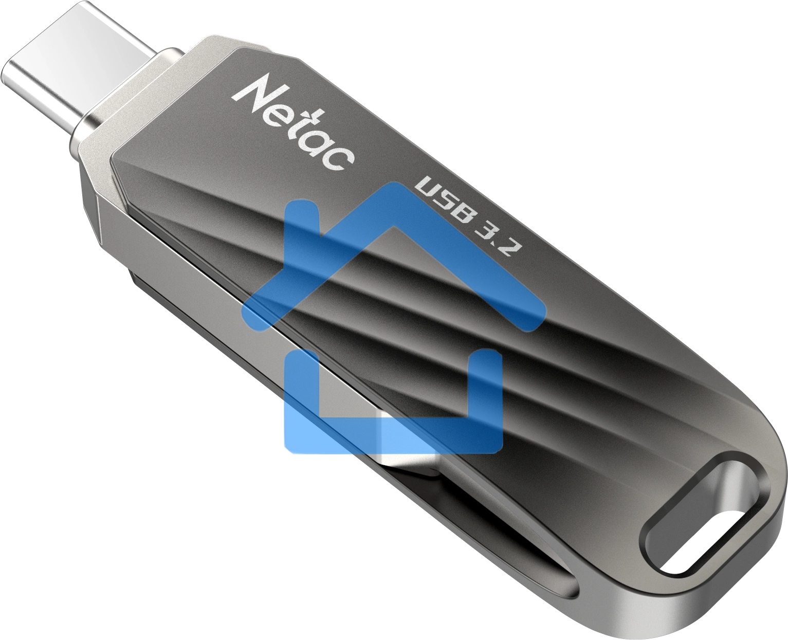 Флешка USB R/W Netac US11 32Gb USB3.0+TypeC Dual Flash Drive