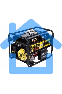 Электрогенератор бензиновый Huter DY6500LX, 5.5 кВт, 71 дБ, 89 кг