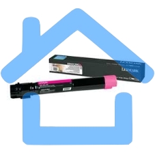 Картридж лазерный Lexmark розовый для X950, X952, X954