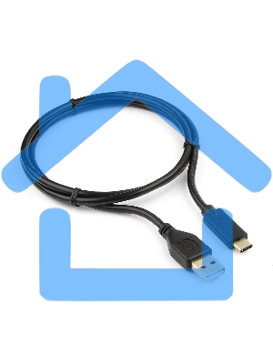 Кабель USB Cablexpert CCP-USB2-AMCM-1M, USB2.0 AM/ USB3.1 Type-C, 1м, пакет