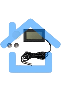 Термометр электронный с дистанционным датчиком измерения температуры Метеостанции Rexant RM-01 70-0501