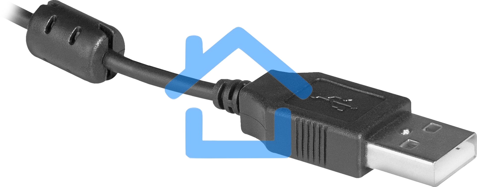 Гарнитура Defender Gryphon 750U USB, черный, 1.8м кабель