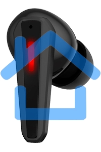 Наушники с микрофоном A4Tech Bloody M70 черный/красный вкладыши BT в ушной раковине (M70 BLACK+ RED)