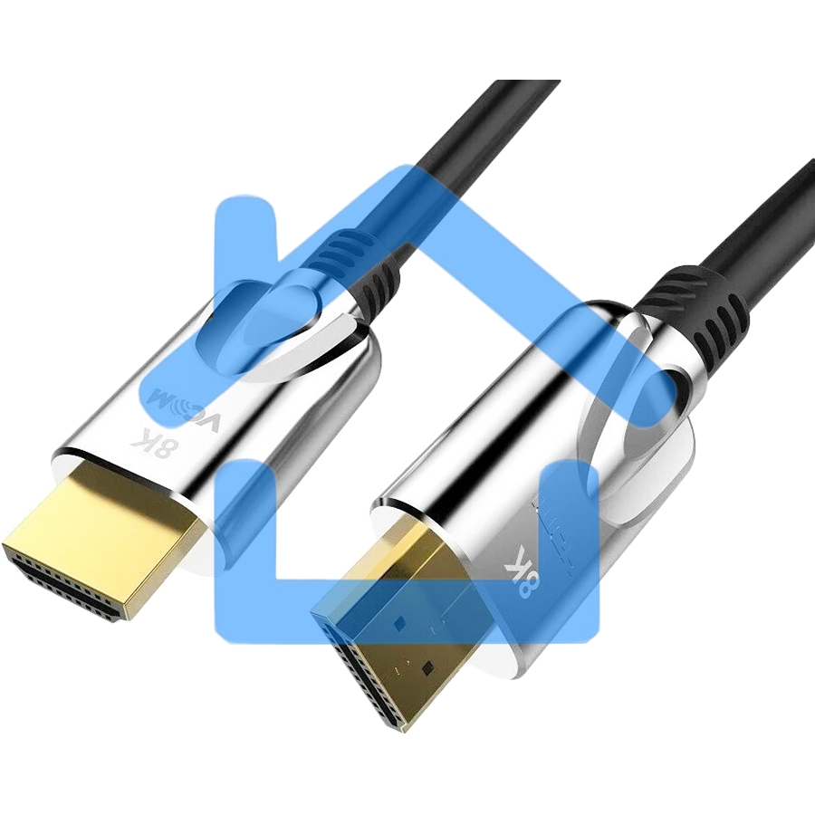 Кабель HDMI 19M/M,ver. 2.1, 8K@60 Hz 1.5m VCOM <CG862-1.5M> VCOM/TELECOM