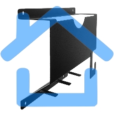 Держатель для угловых шлифмашинок до 210мм, настенный, с крючками, черный Rexant