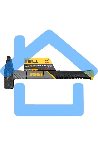 Молоток слесарный Denzel 600 г, кованый, фибергласовая рукоятка c TPR покрытием