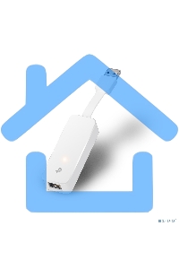 Сетевой адаптер TP-Link UE300 USB 3.0/Gigabit Ethernet