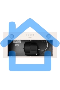 Вытяжка встраиваемая Maunfeld Crosby Singl 5028, бежевый, 49.8 см, 850 куб. м/ч, 48 дБ