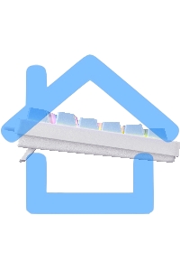 Клавиатура Defender Hawk GK-418 проводная, USB, белый/голубой