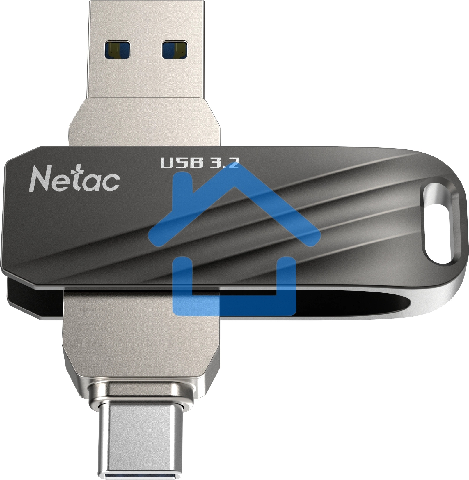 Флешка USB R/W Netac US11 32Gb USB3.0+TypeC Dual Flash Drive