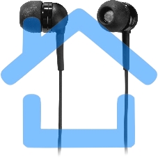 Наушники вкладыши Sennheiser IE-4 1.4м черный проводные (в ушной раковине)