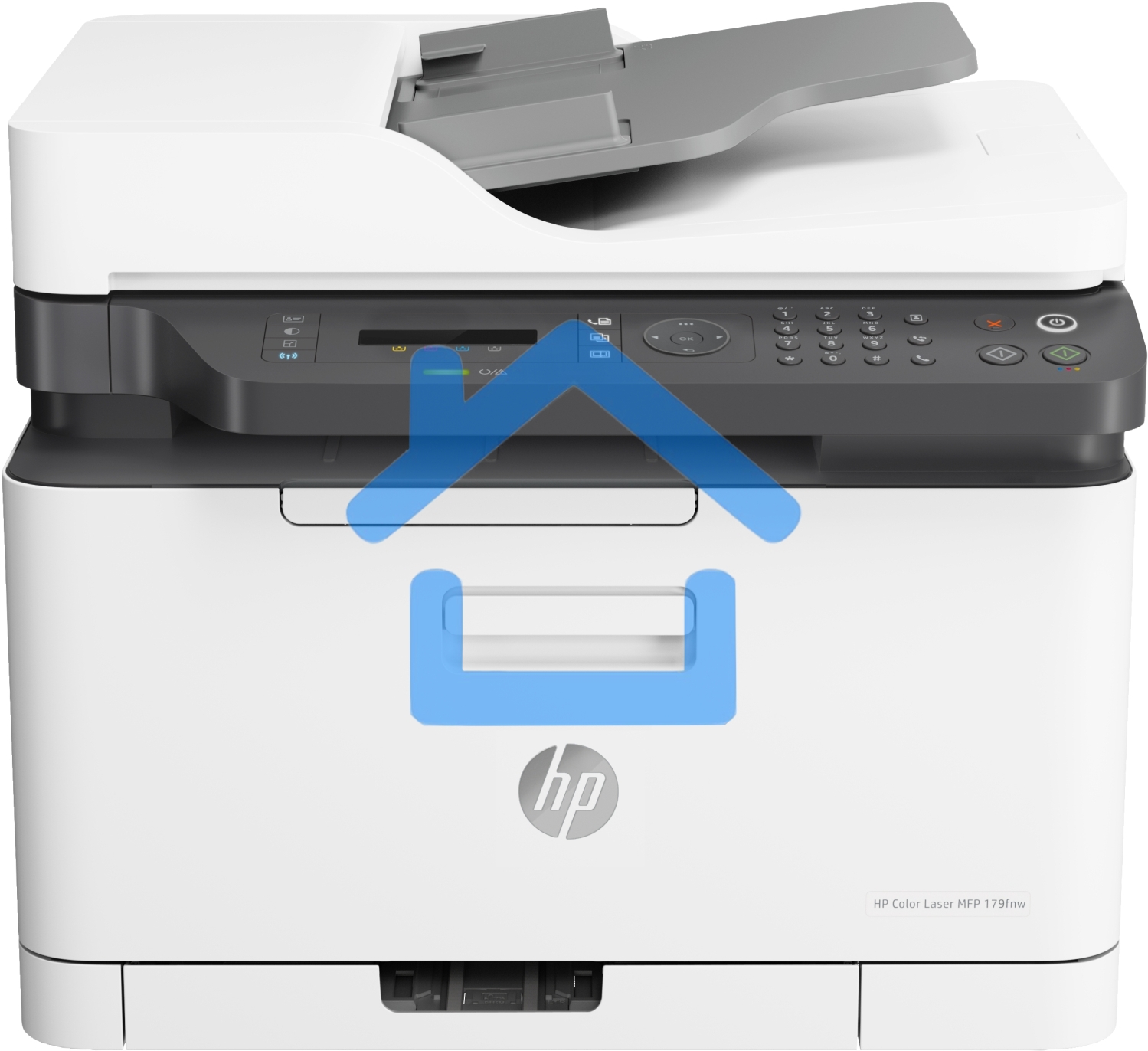 МФУ лазерное HP Color LaserJet 179fnw (4ZB97A), А4, цветной, печ. до 18 стр/мин. (ч/б) до 4 стр/мин. (цвет), скан. до 15 стр/мин. (ч/б) 6 стр/мин. (цвет), 600x600dpi, USB, RJ-45, Wi-Fi, Air Print, Mopria