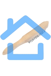 Кордщетка ручная SPARTA 748245 5-рядная металлическая с деревянной ручкой