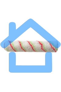 Валик сменный Эмали, 250 мм, ворс 12 мм, D - 36 мм, D ручки - 6 мм, полиамид,полиакрил Сибртех