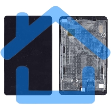 Модуль (матрица + тачскрин) для Acer Iconia Tab A1-841 A1-840 черный с рамкой