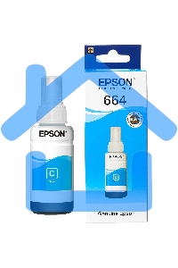 Чернила для EPSON C13T66424A Epson L100 (cyan) 70 мл