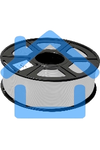 Пластик для принтера 3D Cactus CS-3D-PETG-1KG-SILVER PETG d1.75мм 1кг L316м 1цв.