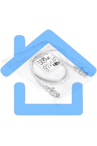 Патч-корд ExeGate EX286381RUS UTP-RJ45-RJ45-5e-1M-LSZH-GY, UTP, cat.5e, LSZH, 1м, серый