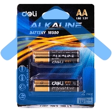 Батарея Deli E18500 AA (2шт) блистер